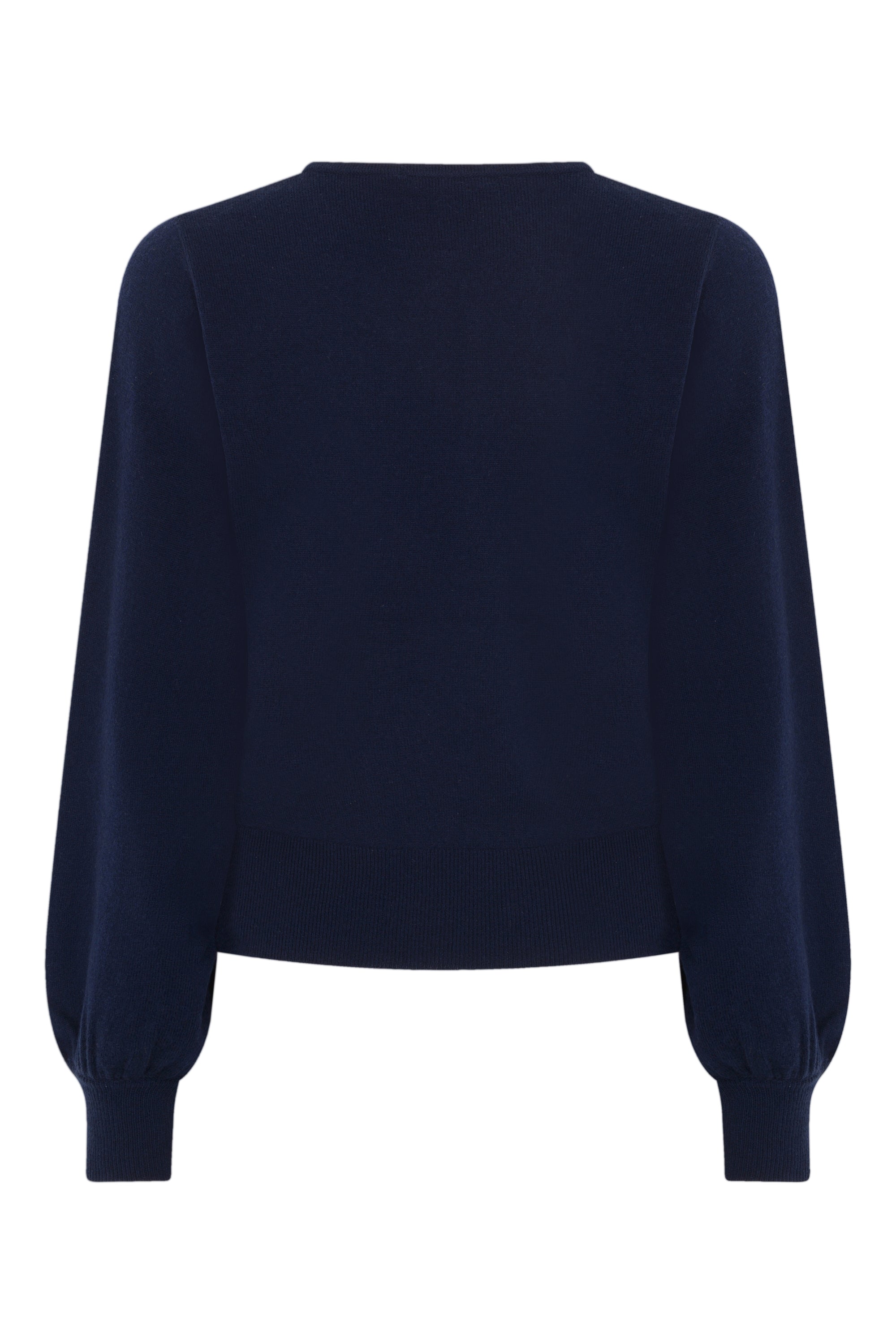 Diana Cashmere Wool Jumper - Navy