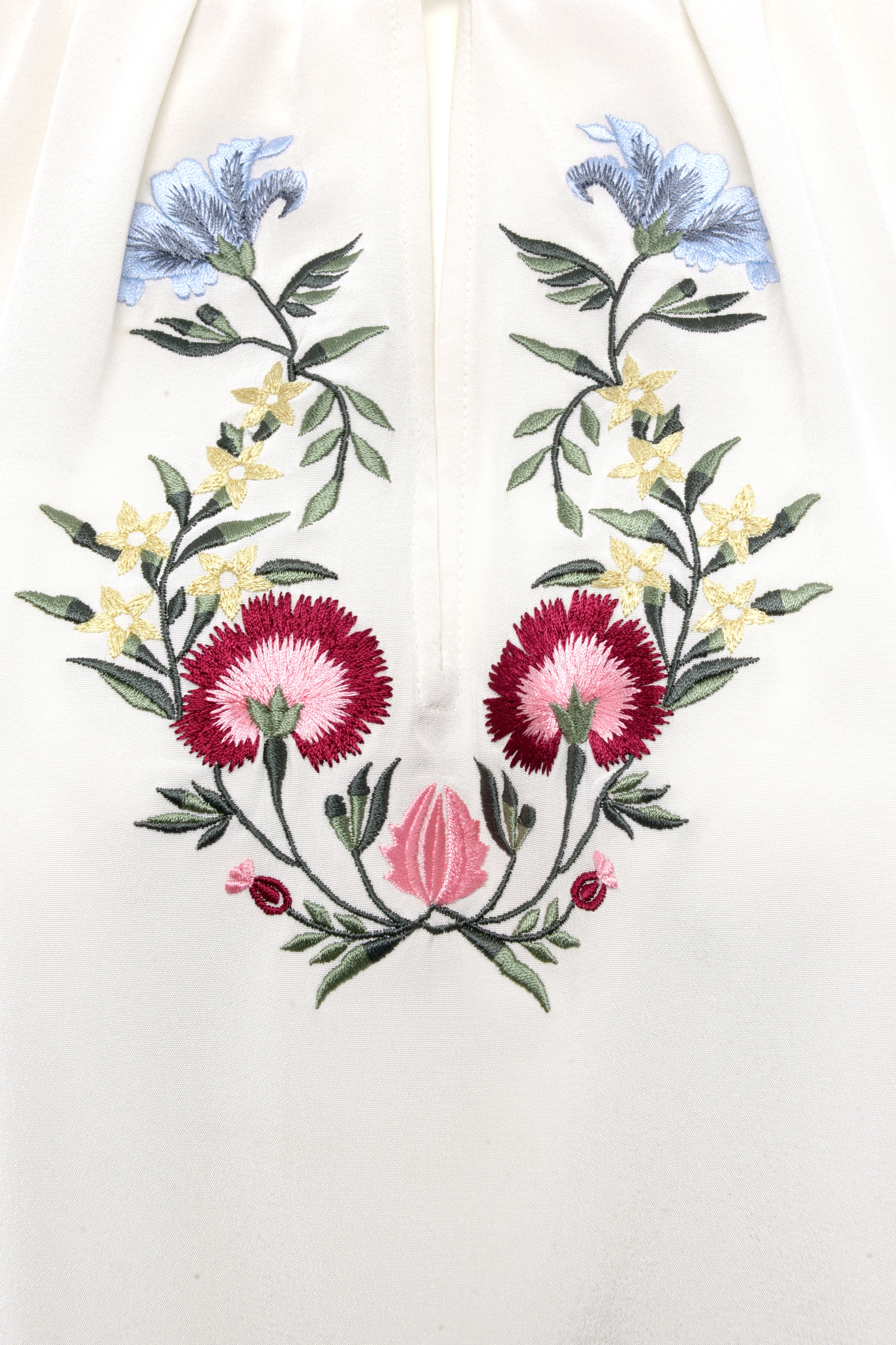 Margarita Silk Blouse - Cream