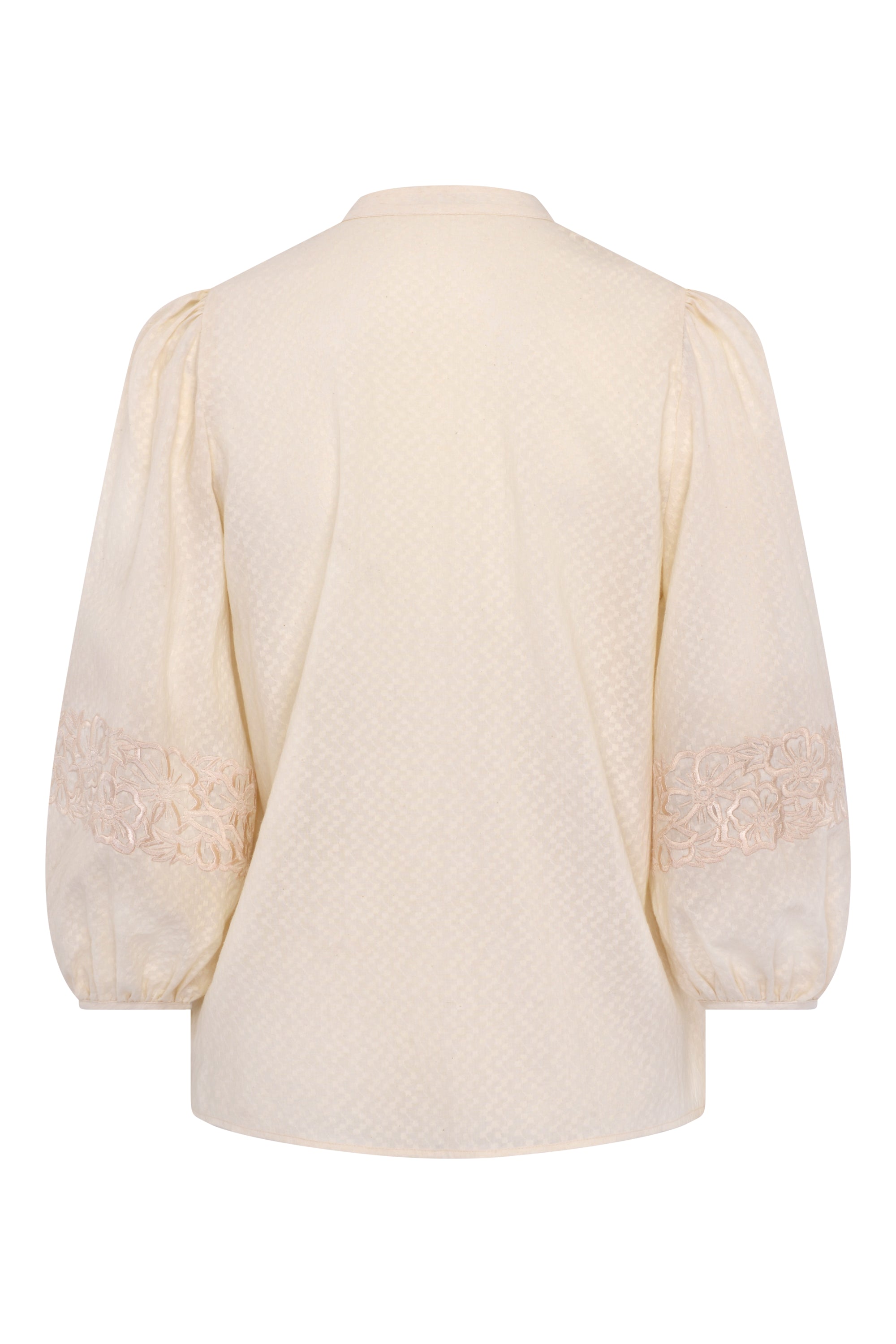 Kira Cotton Jacquard Blouse