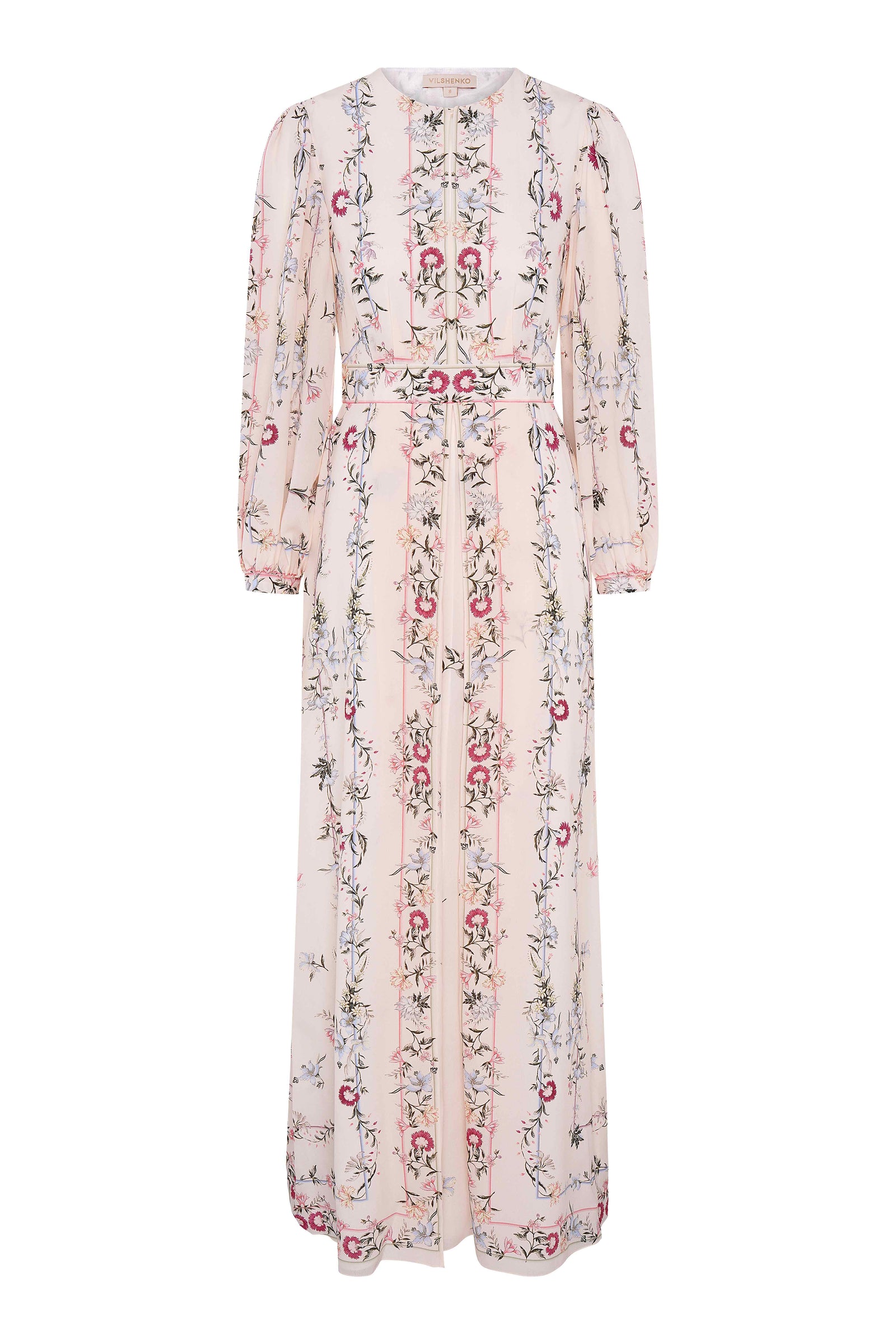 Julia Silk Dress - Cream