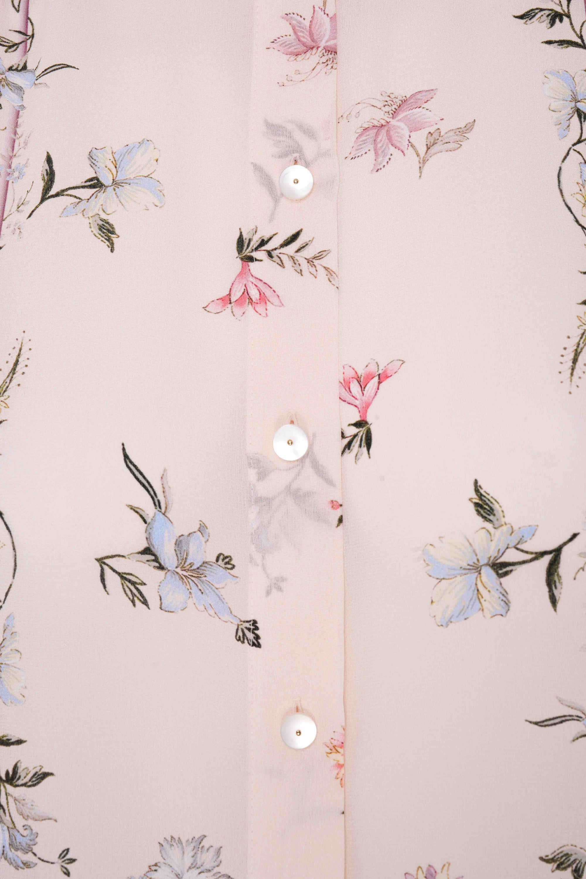 Liza Silk Blouse - Cream