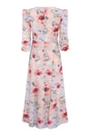 Tamara Silk Dress - Cloud Print