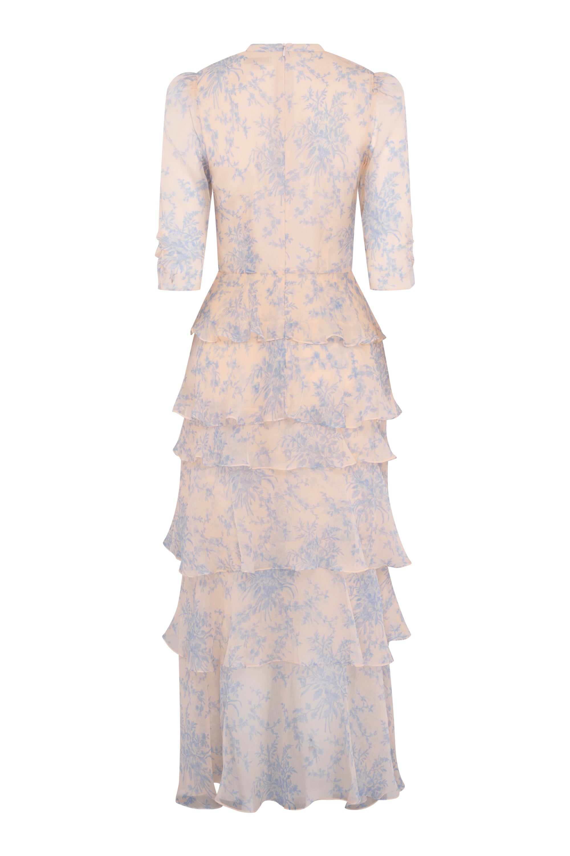 Hania Silk Dress - Versailles