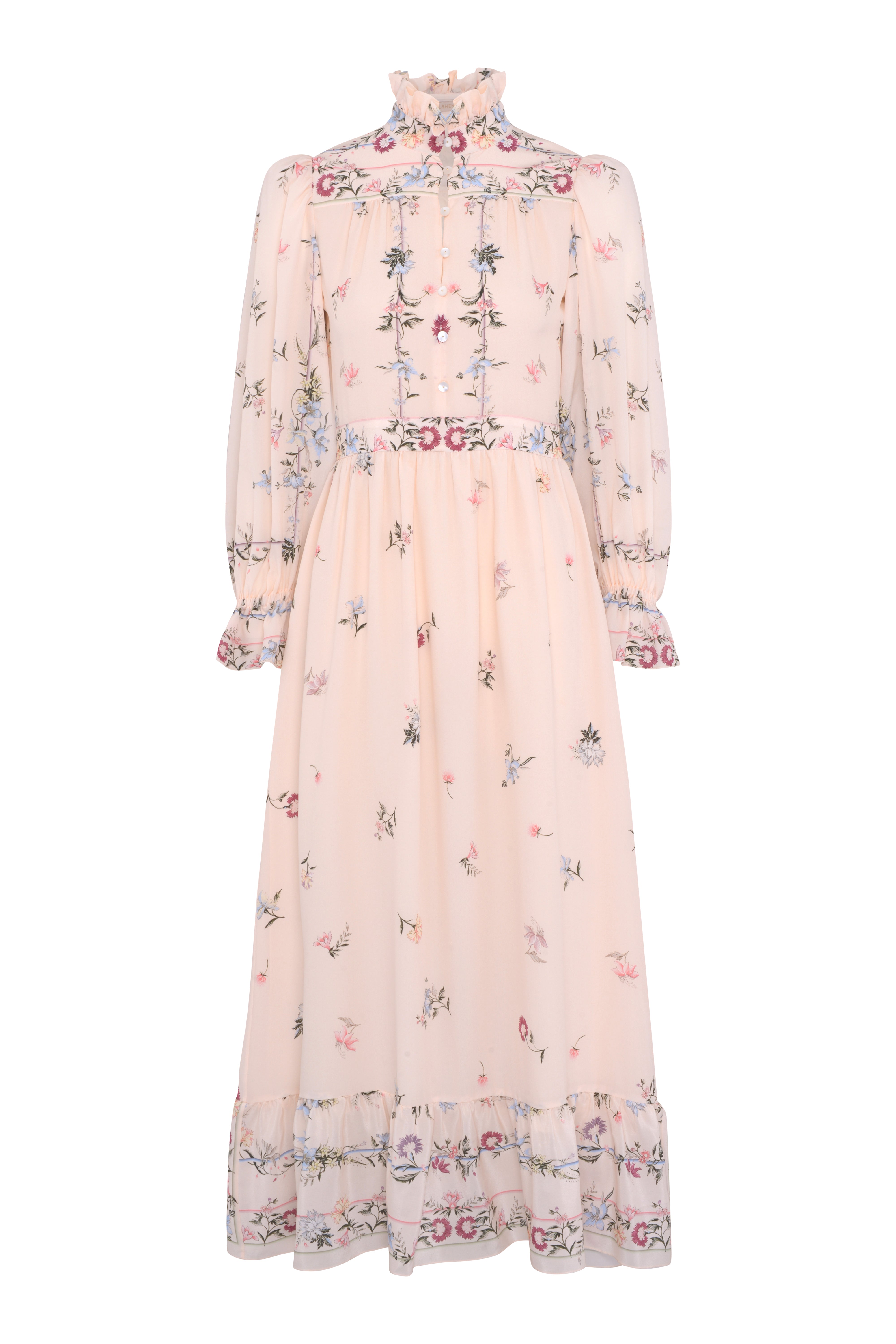 Vilshenko floral dress cheap