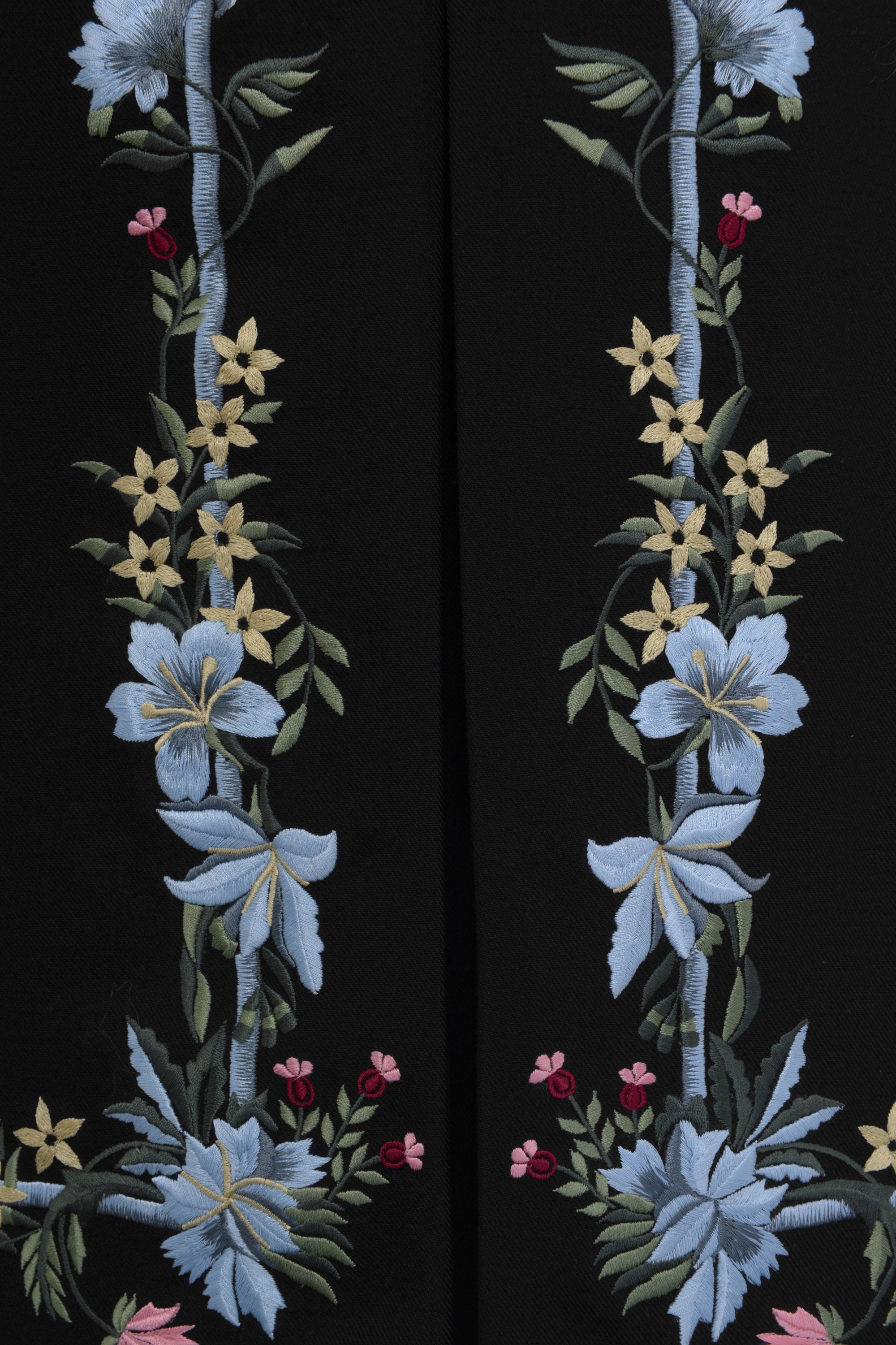 Claire Wool Gaberdine Skirt