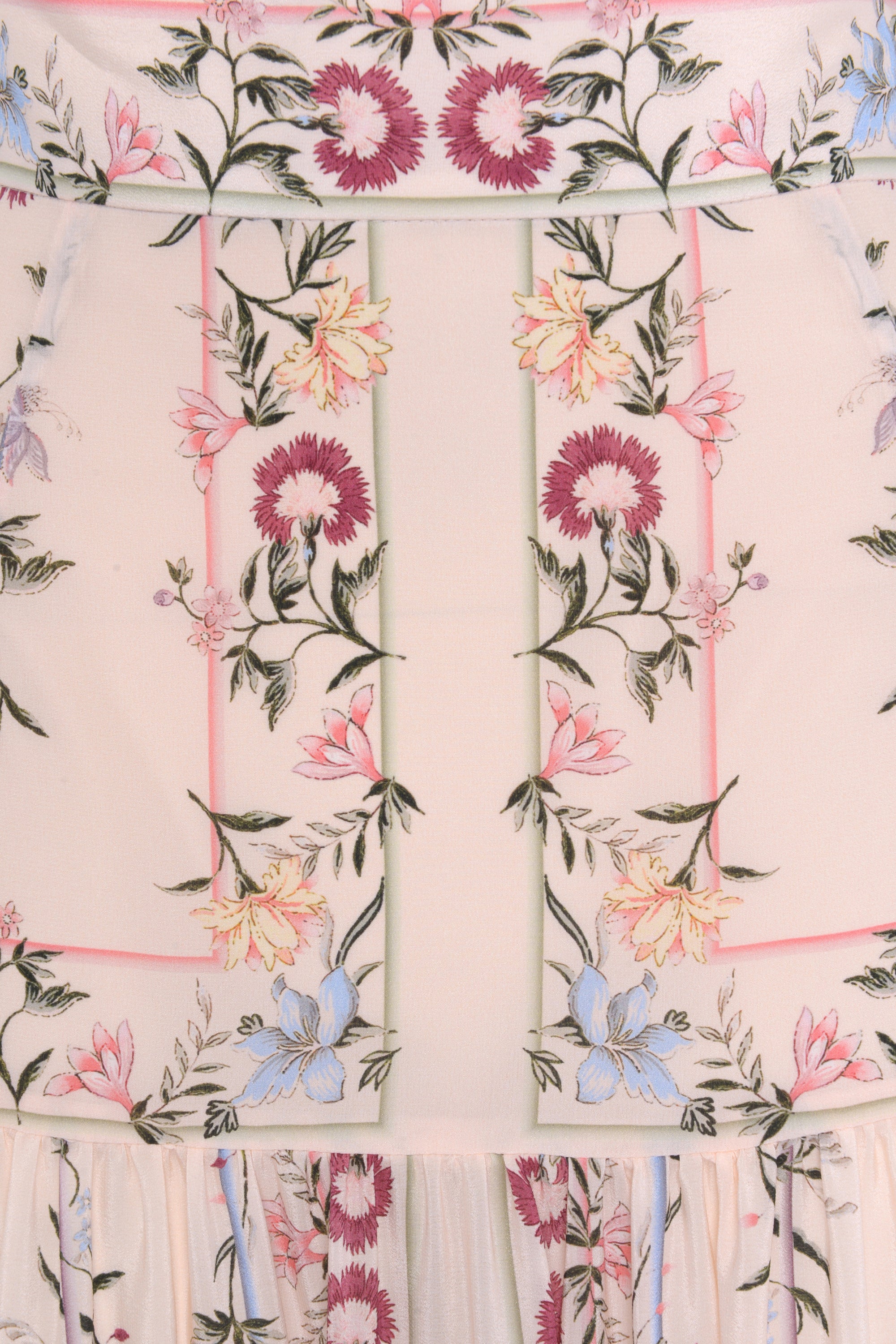 Rosa Silk Skirt - Cream