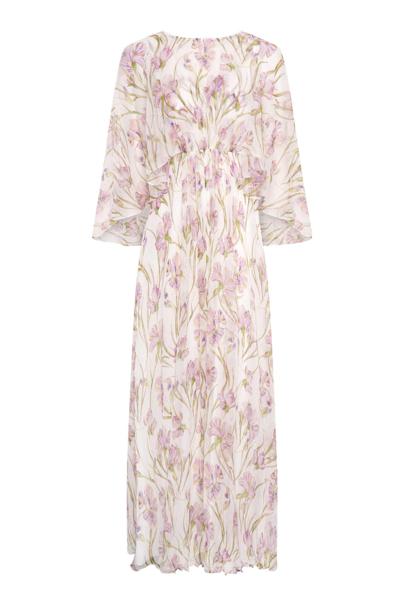 Fekla Silk Dress - Lilac Iris