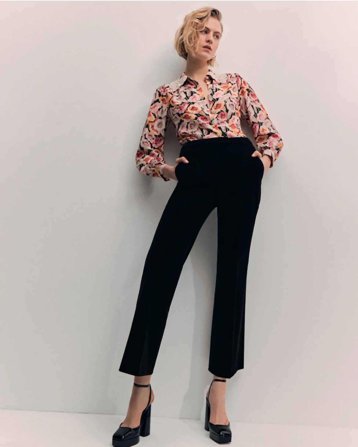 Irina Silk Cotton Blouse