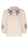 Lyra Silk Blouse - Ivory