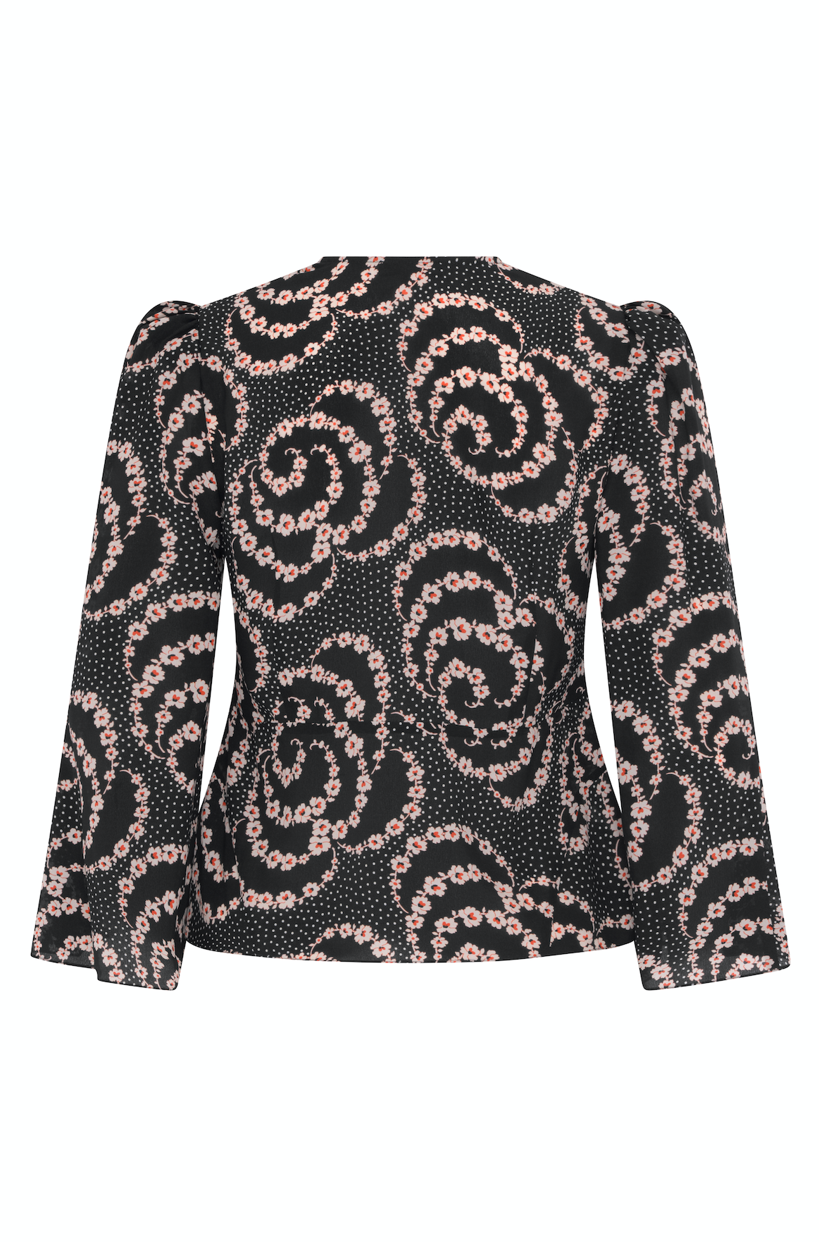 Tanya Silk Blouse - Black