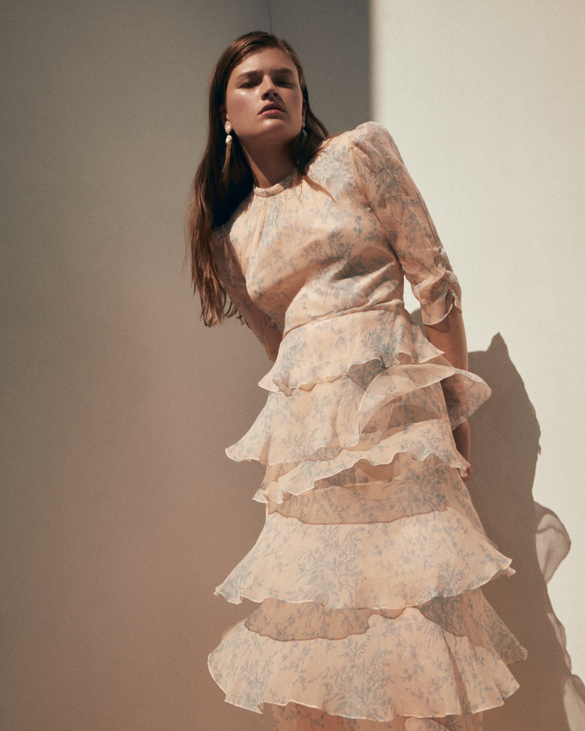 Hania Silk Dress - Versailles