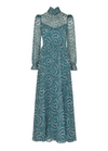 Veronika Silk Dress - Emerald