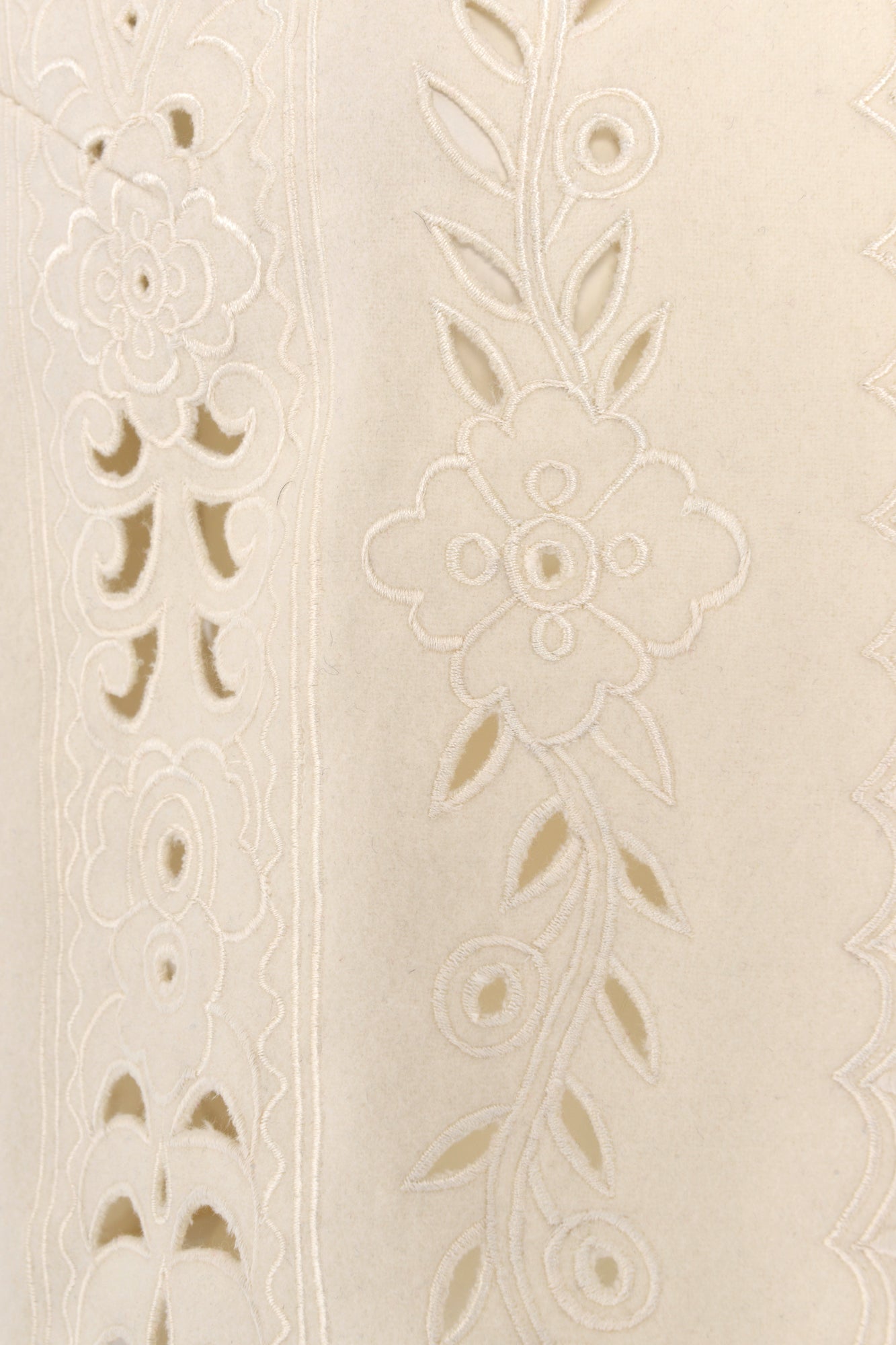 Lia Wool Waistcoat - Ivory