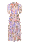 Hania Silk Dress - Violet