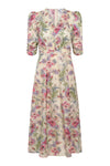 Fay Silk Cotton Midi Dress - Blush Pink