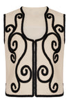 Dahlia Wool Waistcoat