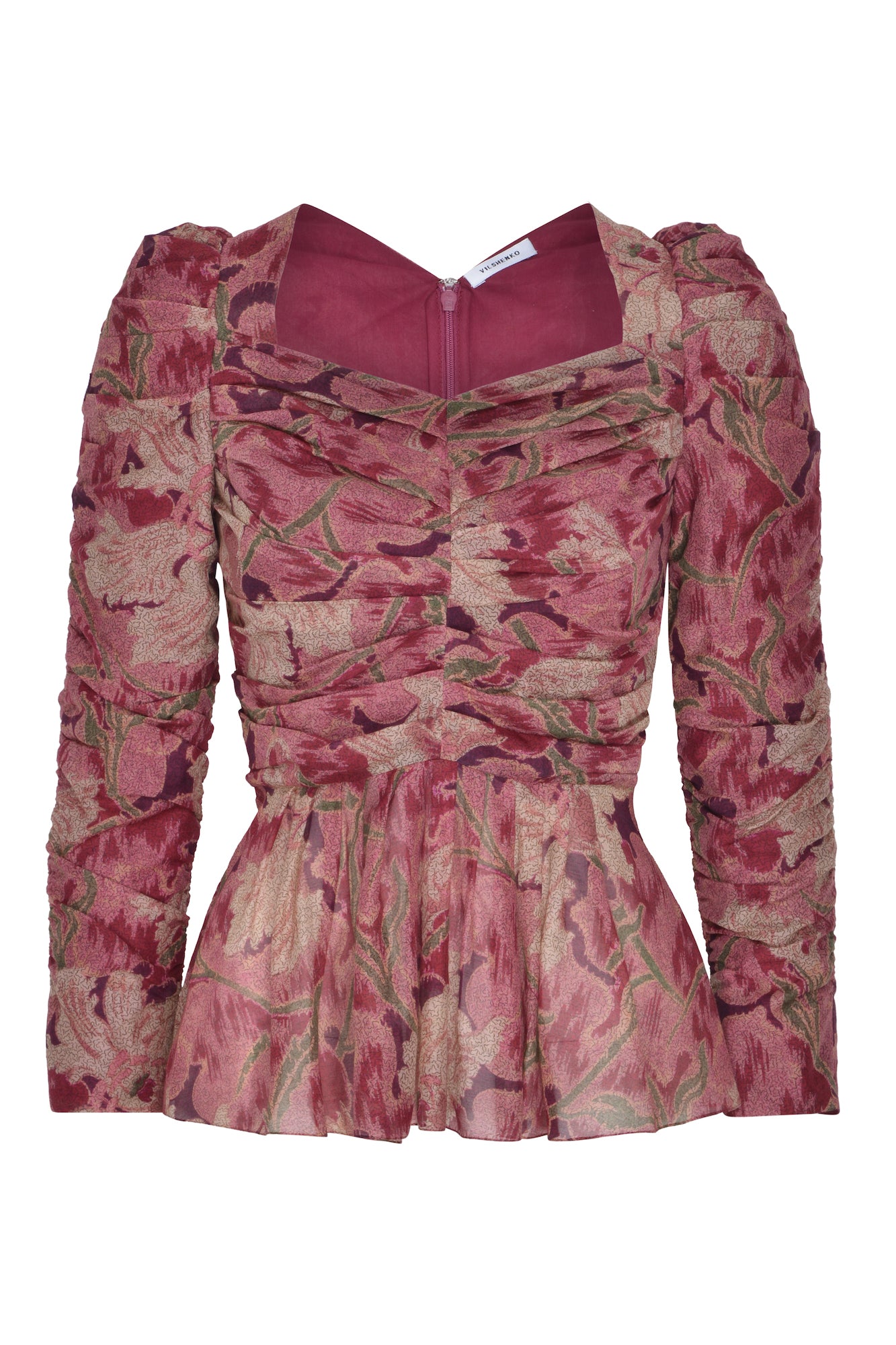 Summer Cotton Silk Blouse