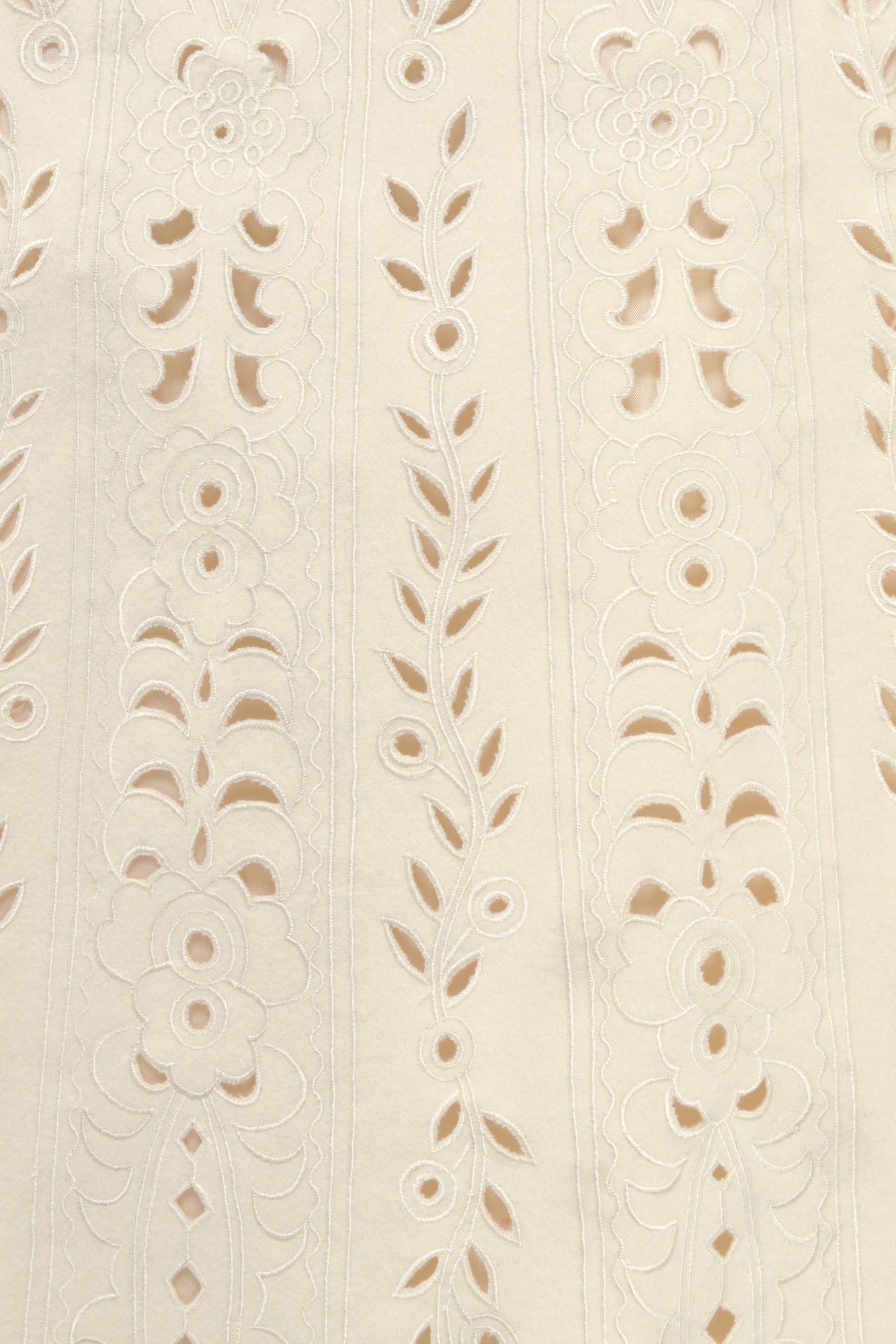 Nadia Wool Midi Skirt - Ivory