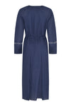 Zinia Linen Dress Blue