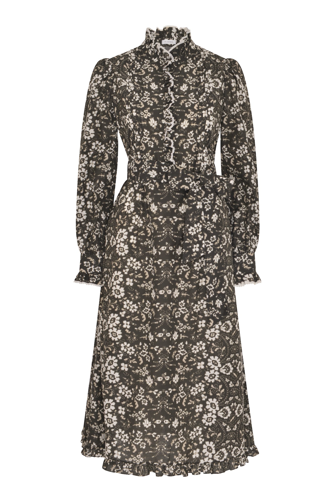 Blossom Cotton Silk Dress