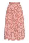 Bluebill Silk Skirt - Pink