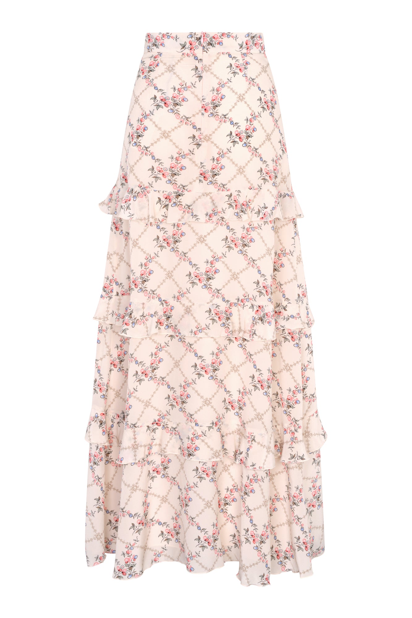 Vera Silk Maxi Skirt