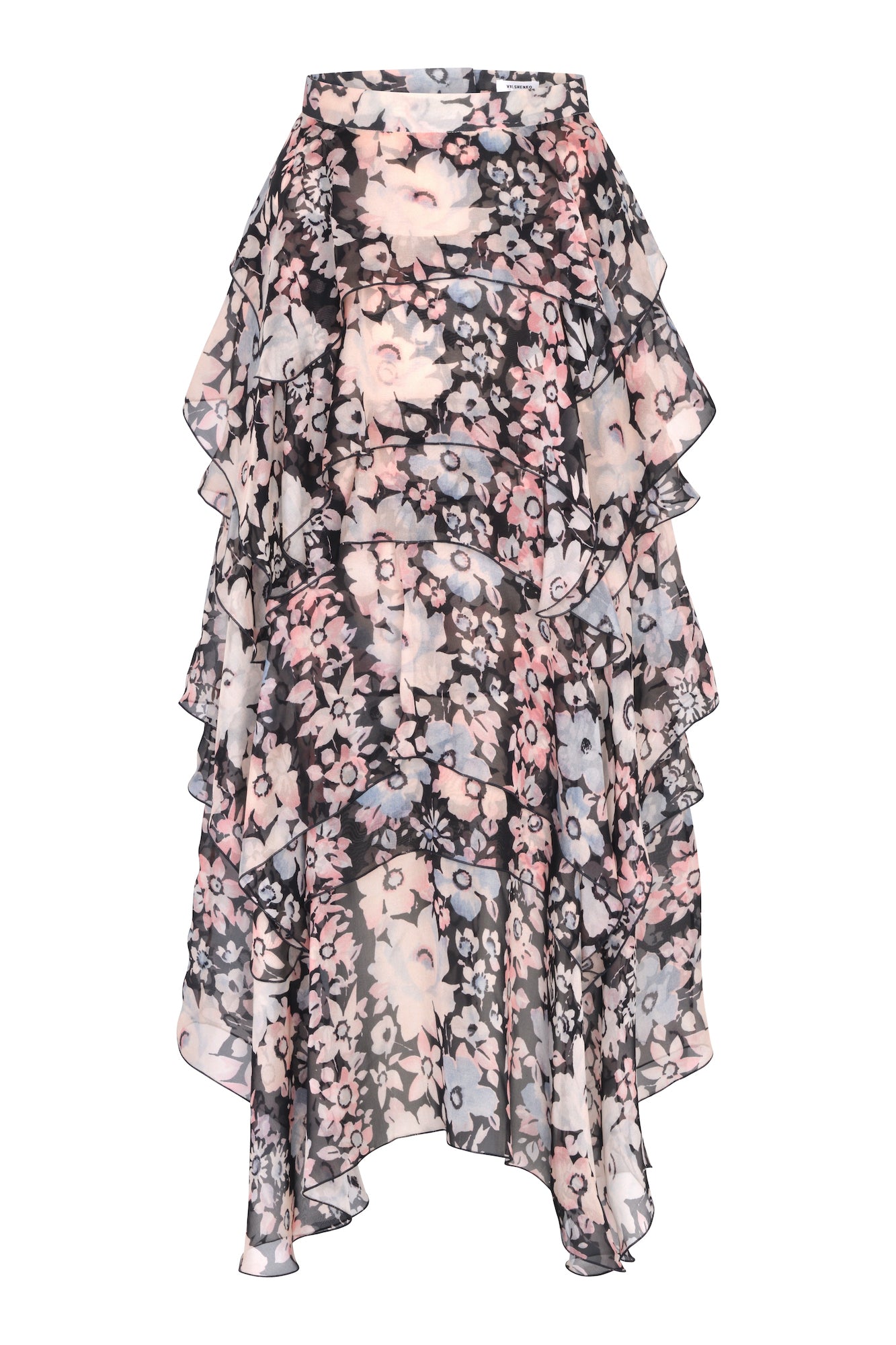 Kristina Silk Maxi Skirt