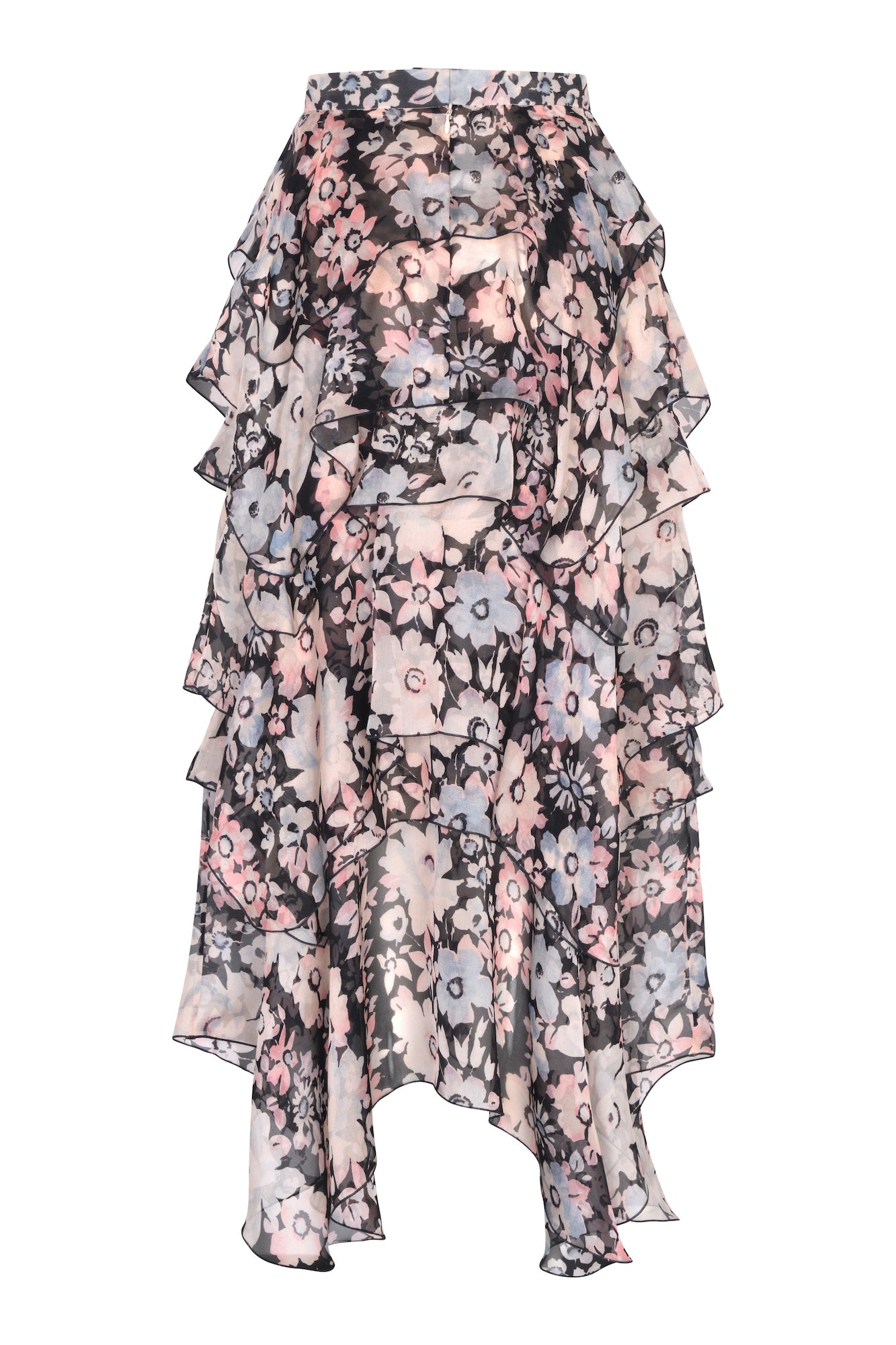 Kristina Silk Maxi Skirt