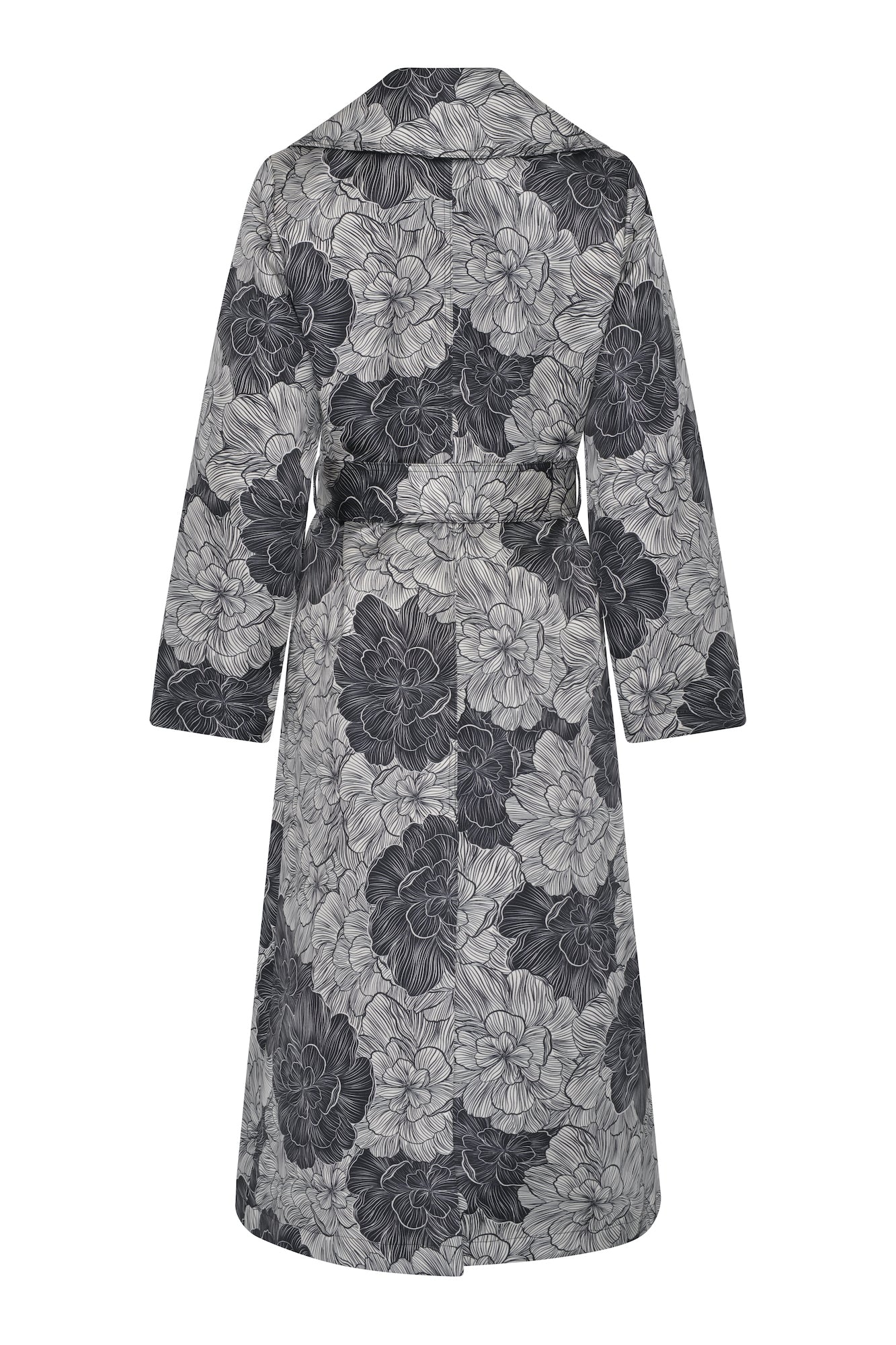 Harper Satin Trench Coat