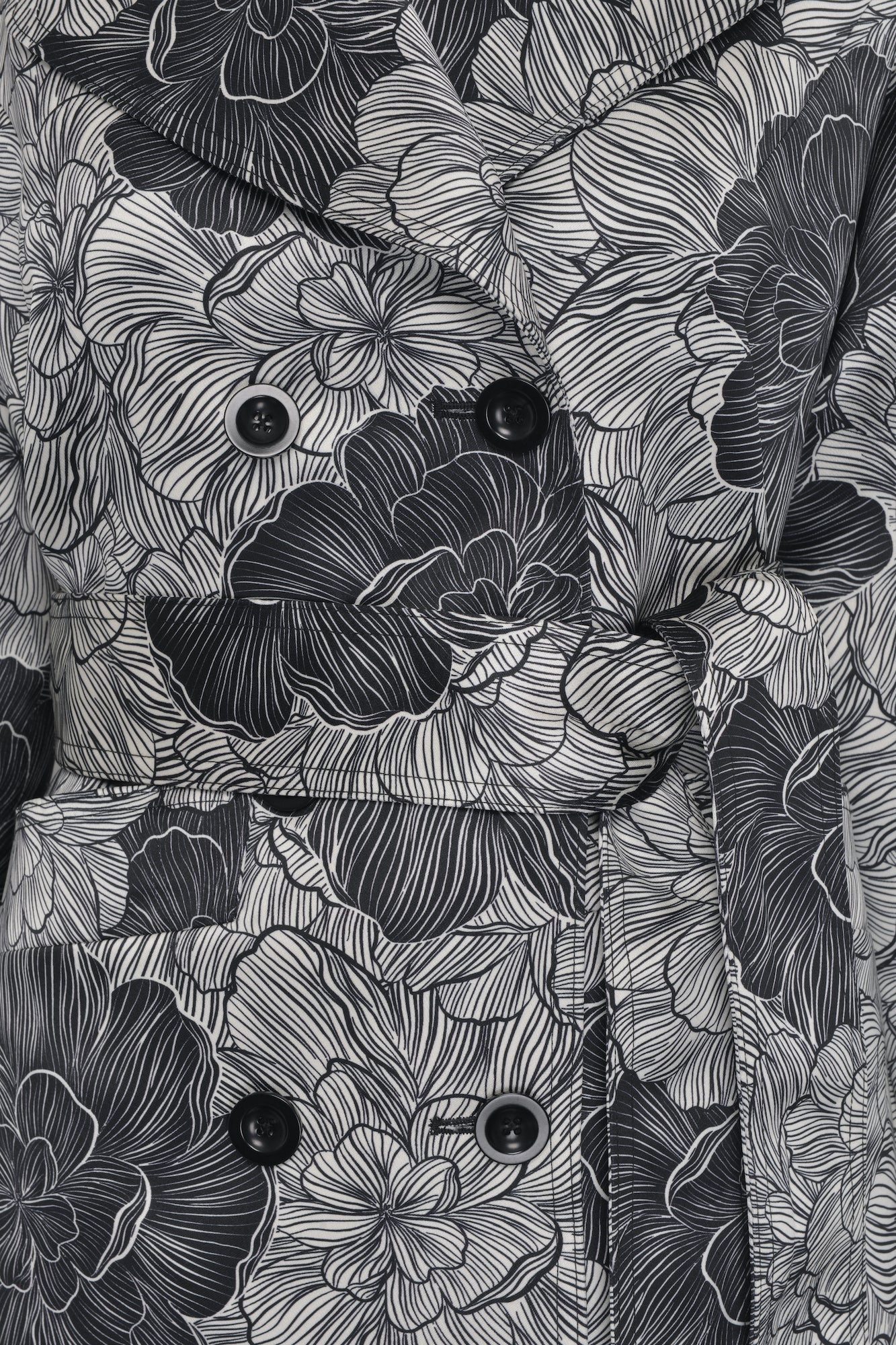 Harper Satin Trench Coat