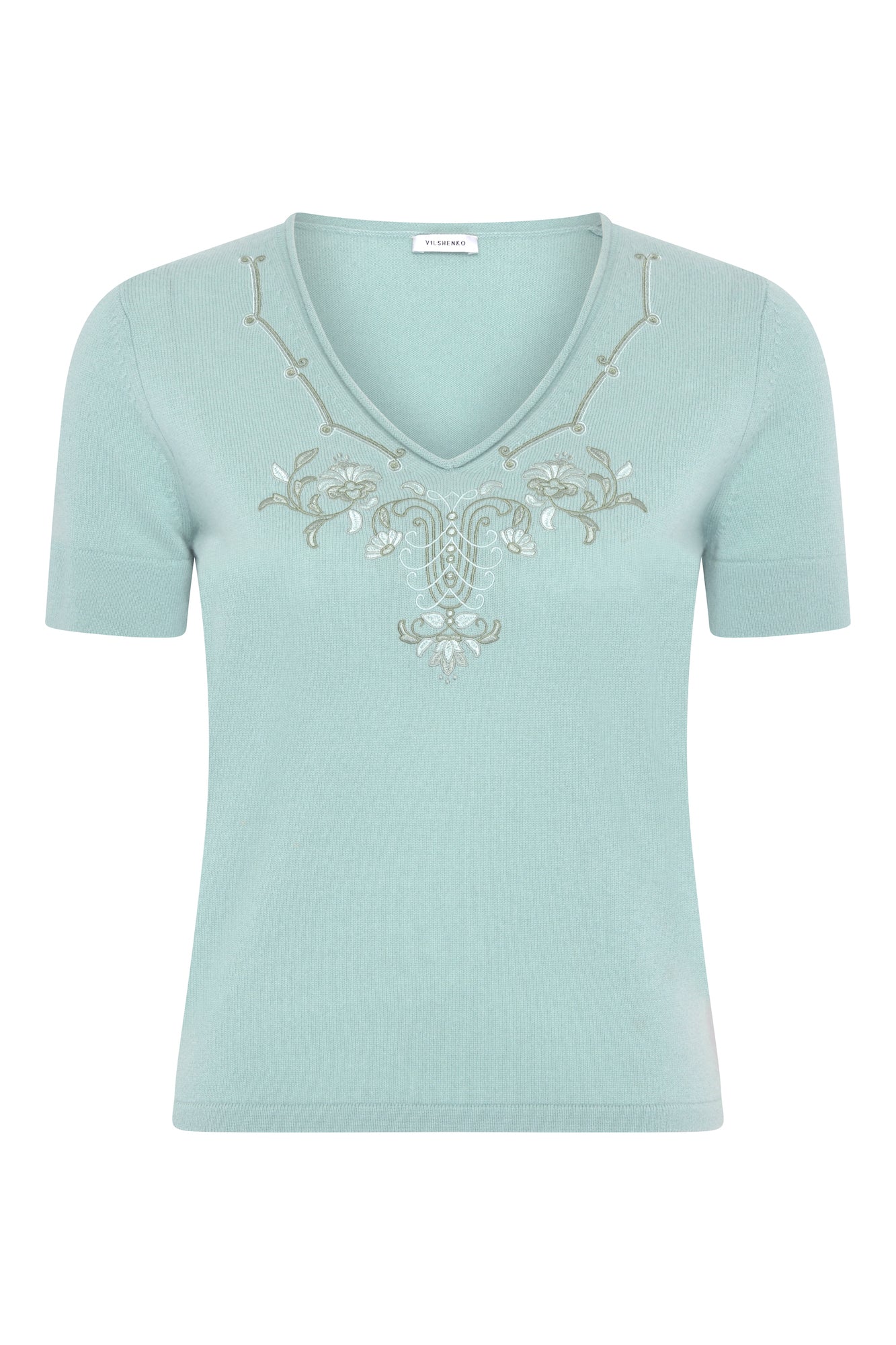 Annabelle Cashmere Wool Jumper - Mint