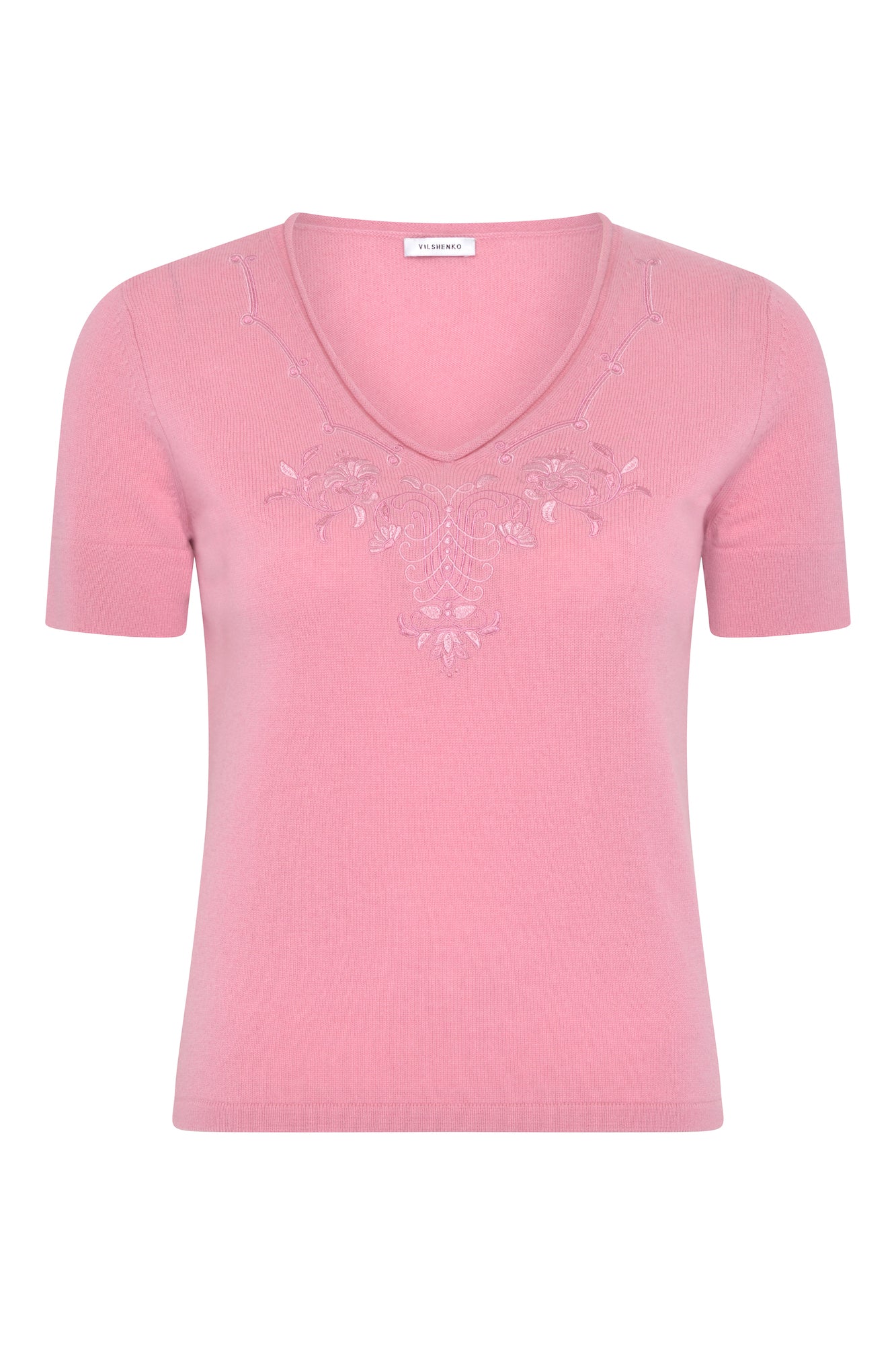 Annabelle Cashmere Wool Jumper - Pink