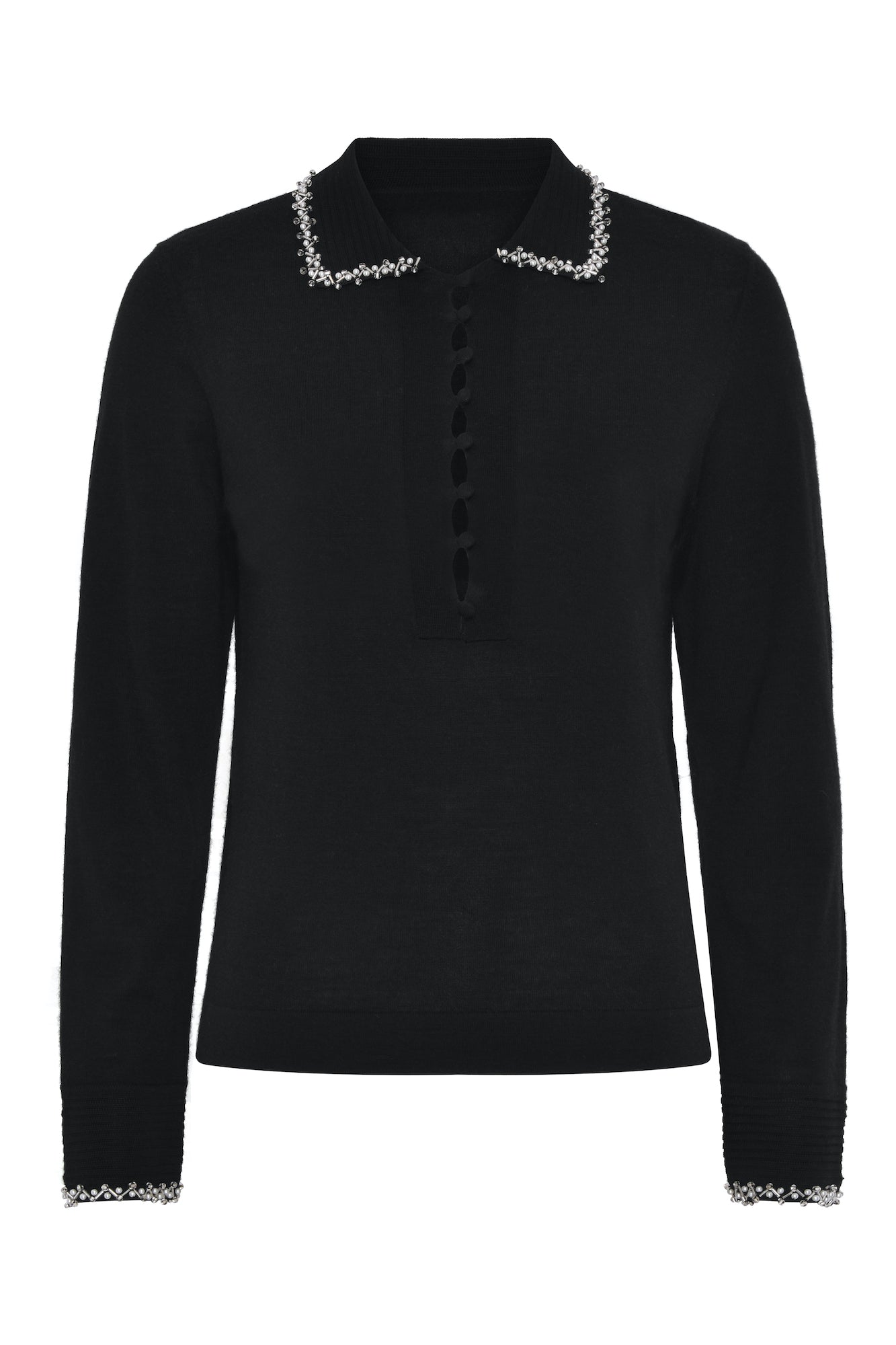 Black cashmere jumper sale deals