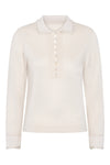 Grace Wool Cashmere Jumper - Ivory