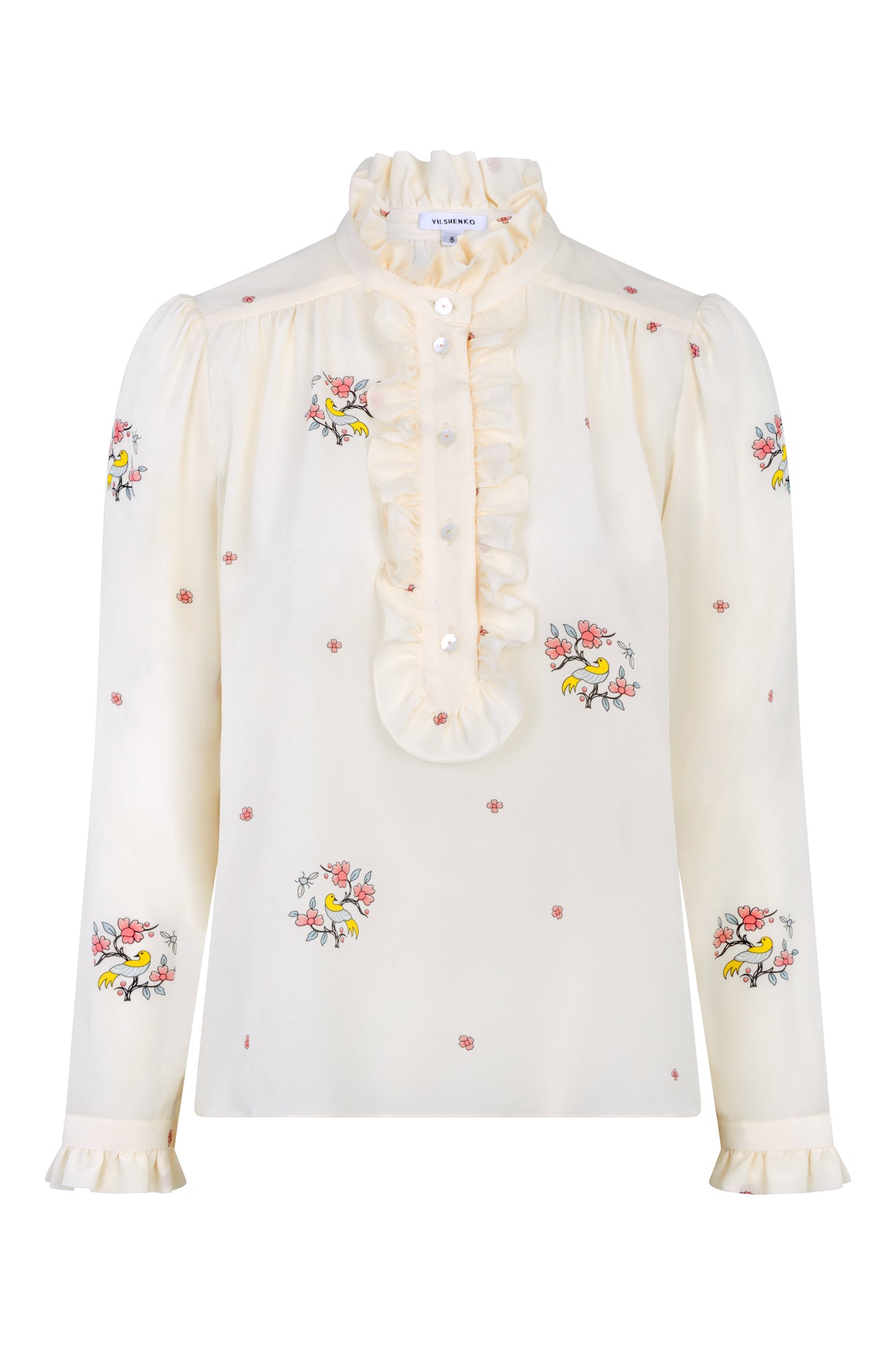 Fifi Blouse Bird print