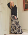 Vera Silk Blend Maxi Skirt