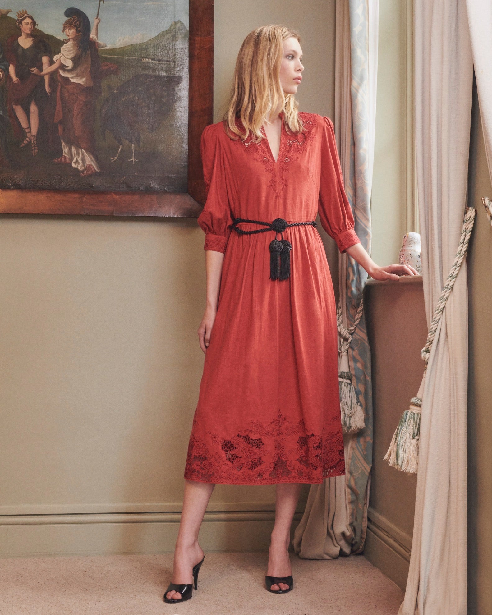 Next sale best sale ladies linen dresses
