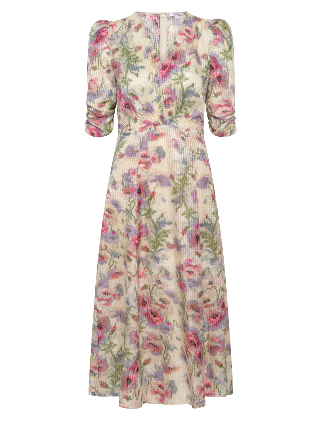 Fay Silk Cotton Midi Dress