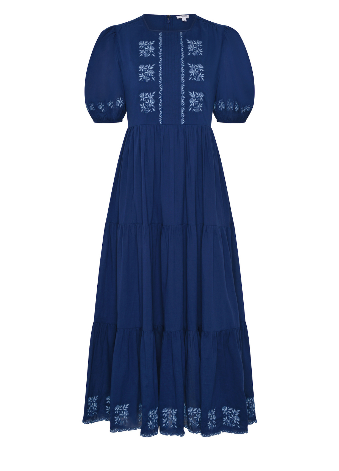 Pandora Cotton Dress - Navy