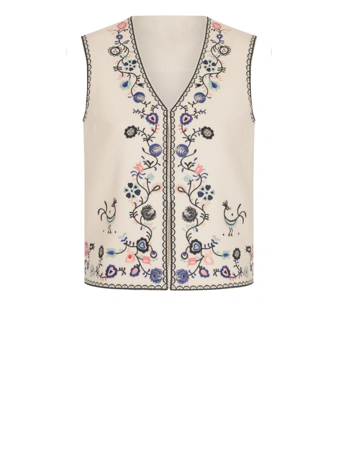 Myrtle Wool Waistcoat