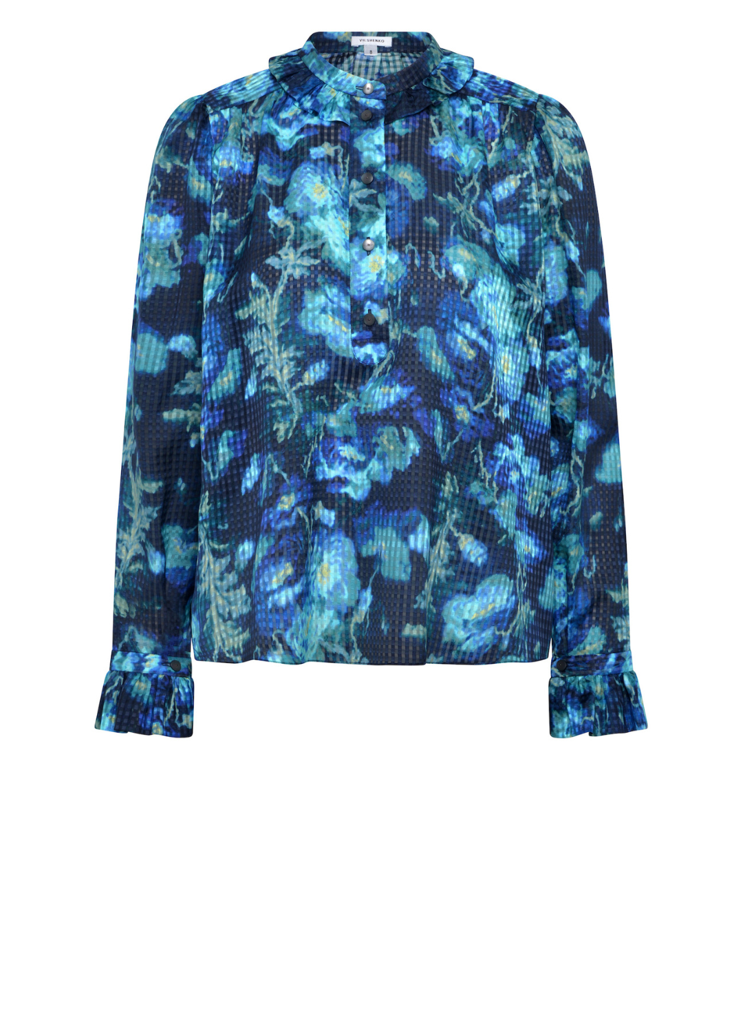 Liza Silk Blouse - Midnight