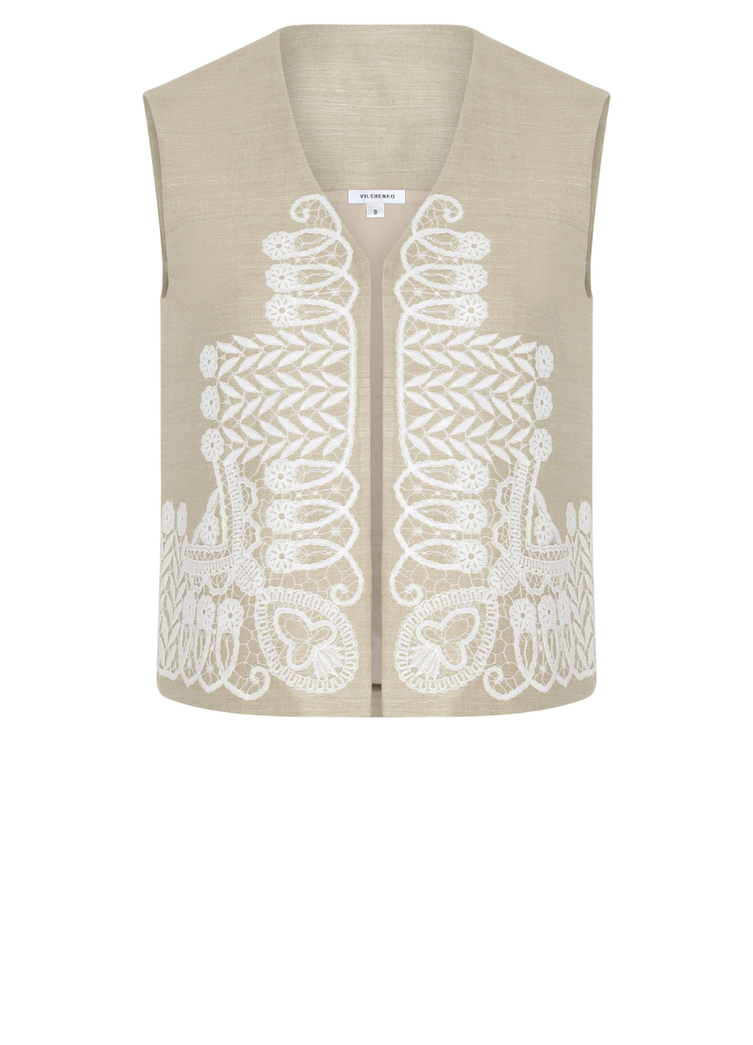 Lucie Silk Waistcoat