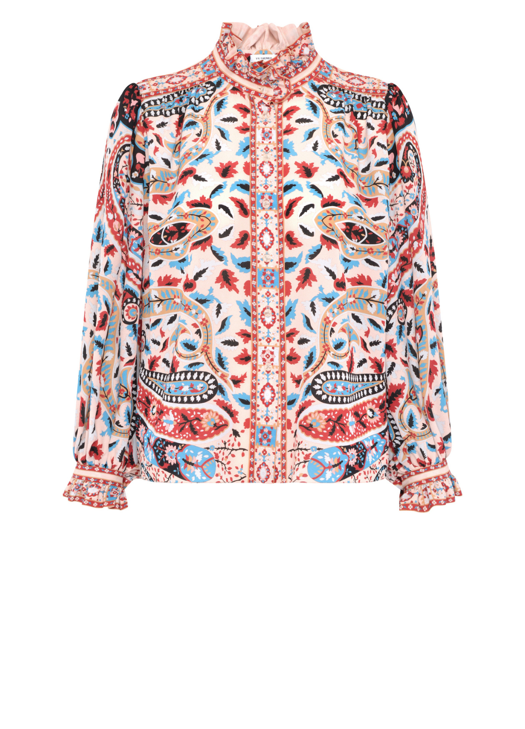 Elena Silk Blouse