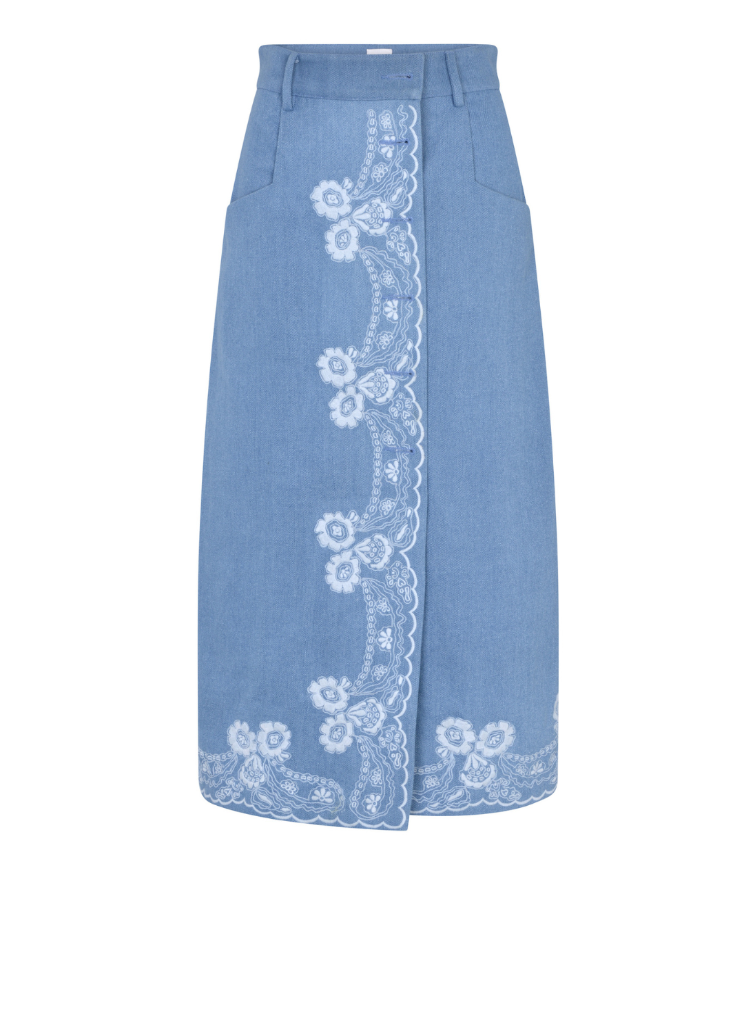 Isobel Cotton Midi Skirt
